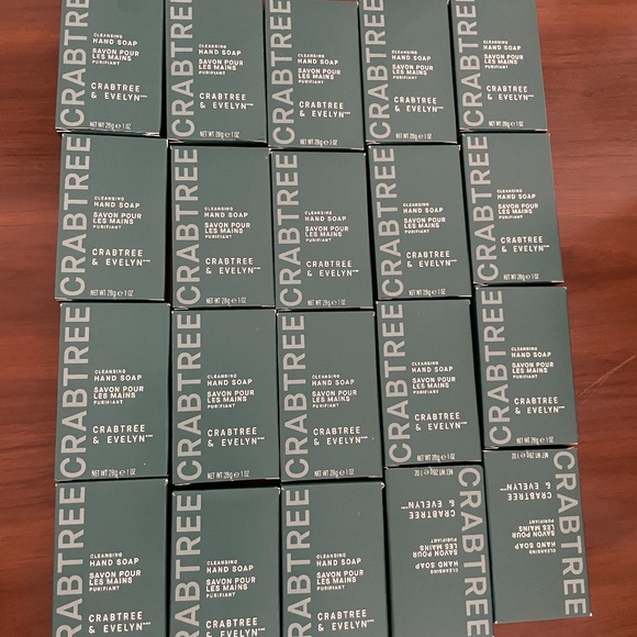 NEW Crabtree & Evelyn Hand Soap Bars Bundle of 40